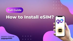 How to install Slovakia eSIM