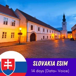 Slovakia 14 days data and call
