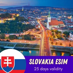 Slovakia eSIM 25 Days