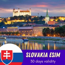 Slovakia eSIM 30 Days